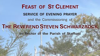 The Feast of St Clement  Evening Prayer and Commissioning Service [upl. by Alegnave]