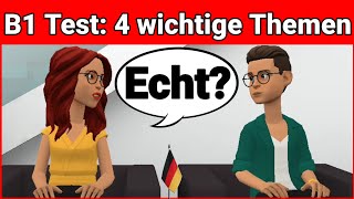 Mündliche Prüfung Deutsch B1  Gemeinsam etwas planenDialog  4 wichtige Themen  sprechen Teil 3 [upl. by Hughes]