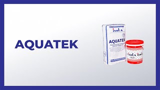 ISOLA  CementitiousAcrylic Waterproofing  Aquatek  Application Guide [upl. by Elcarim]