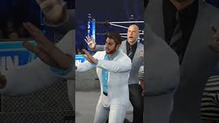 Championship Celebration wwe wwe2k24 wwemyrise wwe2k wwe2k24gameplay fypシ゚viral fy fyp [upl. by Dusty406]