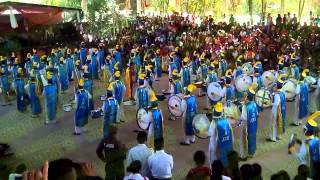 BANDA DE GUERRA 2014 INSTITUTO ALFONSO XIII P1 [upl. by Perceval539]