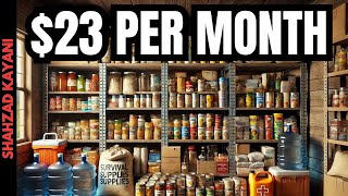 8 Prepper Foods To Buy EVERY Month  23 Prepper Pantry [upl. by Jackson]