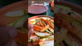 Raw mango spicy 🌶️ 🥵 pickle mango sorts [upl. by Veleda579]