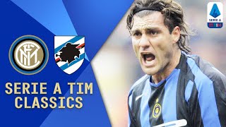 Adriano Vieri and Zanetti Star  Inter v Sampdoria 2005  Serie A TIM Classics  Serie A TIM [upl. by Jedd240]