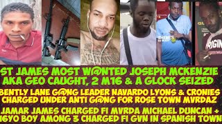 Mobay Most WNTED Joseph Mckenzie aka Geo Caught 2 M16 amp Glock SeizedGwan Bad Charge Wid Anti GNG [upl. by Bertilla]