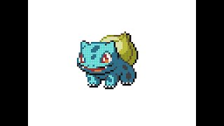 Minecraft Pokedex Project 001 Bulbasaur to Pidgey [upl. by Euqilegna]