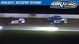 DIRTcar Sportsman Modifieds Weedsport Speedway July 25 2021  HIGHLIGHTS [upl. by Bruce911]