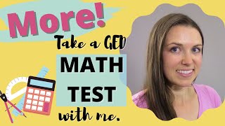 FREE GED amp HiSET Math Practice Test 2021 [upl. by Hgieleak423]