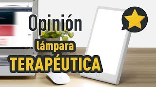 Lámpara Terapéutica Luz Natural Diurna  Ayuda en problemas de insomnio y cansancio estacional [upl. by Hamilton]