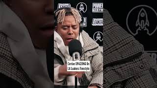 Cordae SPAZZES on LA Leakers [upl. by Notnelc]