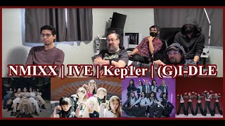 KPOP REACTION NMIXX quotOOquot  IVE ELEVEN  Kep1er WA DA DA  GIDLE TOMBOY [upl. by Eelyam8]