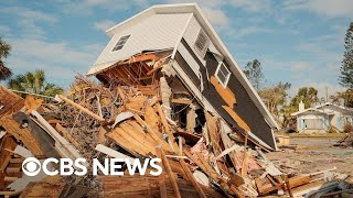 Hurricane Milton rescues continue images show large tornado wreckage [upl. by Cut428]