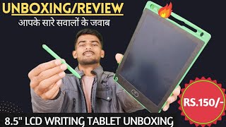 🔥 85quot LCD Writing Tablet Unboxing And Review  Digital Writing Tablet Rs 150 Only [upl. by Hael]