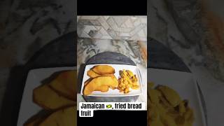 Jamaican fried bread fruit Ackee saltfish [upl. by Rosie]