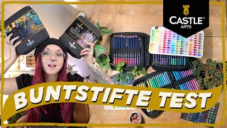 Günstige Alternative zu Polychromos ✏️ CASTLE ARTS gold  pasteltint im Test [upl. by Atinram]