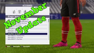 FIFA 18  New Boots November Update Unlocked Hidden Boots [upl. by Odlanar]