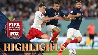 France vs Denmark Highlights  2022 FIFA World Cup [upl. by Haney441]