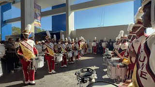 Bethune Cookman University Drumline Homecoming 2024 Pregame Tunnel [upl. by Meelas545]