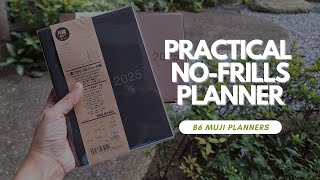 2025 B6 Muji Planners Review Unique Layouts  The Stationery Junkie [upl. by Barney263]