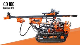 MINDRILL CD100 DTH Crawler Drill [upl. by Seldon]