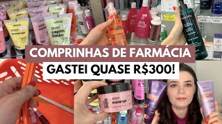 COMPRINHAS DE FARMÁCIA  produtinhos de skincare cabelo e unhas 💅 [upl. by Mozart]