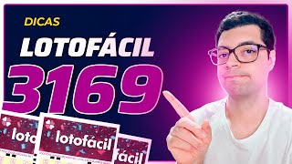 DICAS E ANÁLISES PARA LOTOFACIL 3169 [upl. by Meirrak606]