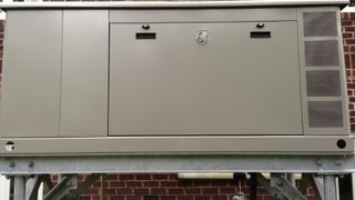 45KW Briggs amp Stratton Standby Generator GE Badged [upl. by Aicatsana]