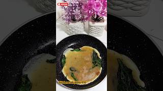 Egg Spinach Omelette breakfast shortvideo viralvideo youtubeshorts [upl. by Valene264]