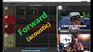 BandMaid  Forward acoustic  The MIDI Sequence [upl. by Llenna278]