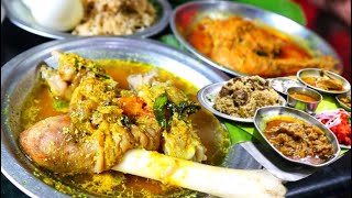 நாட்டுக்கோழி சாப்ஸ் ஆட்டுக்கால் பாயா வெள்ளைக்கரு ஆம்லெட் Panamarathu Biryani  Madurai [upl. by Lagiba]