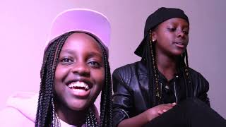 10 YEAR OLD TWINS TRY TO RAP  AMANI AND ZAWADI  RAP [upl. by Mohandis]