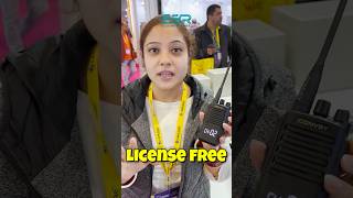 License Free Walkie Talkie In India 2024 Part 1ytshorts shorts WalkieTalkie free License free [upl. by Tnarud]