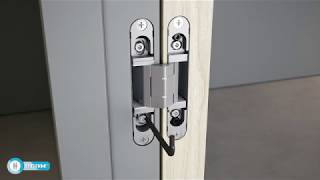 New Concealed hinge model 1430 installation and adjustments [upl. by Wilber]