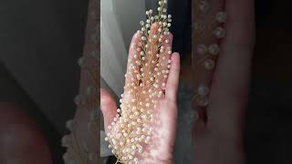 Hair Vine for Hairstyle  Bridal Hair accessories  Wedding  Accesorii par mireasa [upl. by Hgielram]