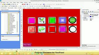 Program Simulation for FlexiPanel [upl. by Eelarat]