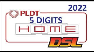 PLDTHOMEDSL 5 Digits  WIFI Password [upl. by Agueda]