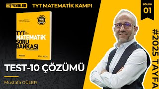 Hız Yayınları Tyt Matematik  Test10 Çözümleri [upl. by Rossing]