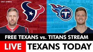 Texans vs Titans Live Streaming Scoreboard Free PlayByPlay Highlights NFL Week 15 [upl. by Chrissa]