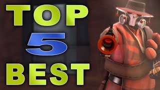 TF2 Top 5 Best Pyro Cosmetic Sets For Under 1 Key [upl. by Arral]