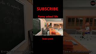 Funny school life snake prank [upl. by Inah866]