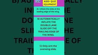 A320 ATA 25 QUIZ 04 [upl. by Strenta]