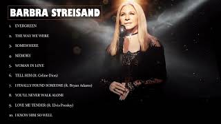 The Greatest Hits of Barbra Streisand  NonStop Playlist [upl. by Otreblif]