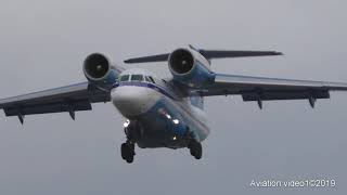 Antonov An72 RF72012 Moscow Sheremetyevo SVO  UUEE [upl. by Enehs780]