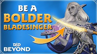 How to Build an Unbreakable Bladesinger Wizard w Monsters of the Multiverse  DampD Beyond [upl. by Acirret]