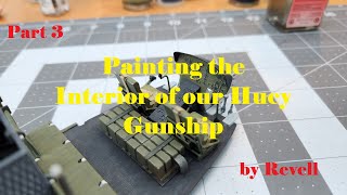 UH1D Huey Gunship Part 3 Painting the Interior [upl. by Alla]