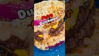 Best Hamburger Flying Dutchman youtubeshorts cheeseburger flyingdutchman cooking recipe yum [upl. by Hareenum]