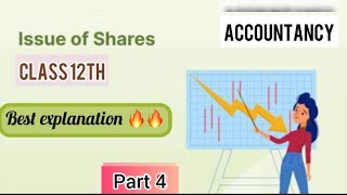 Issue of shares  class 12  Account  part 4 [upl. by Maurene762]