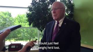 Sen Patrick Leahy on his friend Sen John McCain [upl. by Bogie]