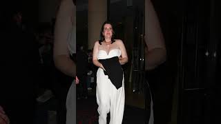 Melanie Lynskey leaves the 35th Annual GLAAD Media Awards actress [upl. by Rosenberg]