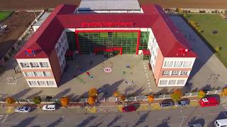 Drone view of the International School of Prishtina 🏫 [upl. by Germann]